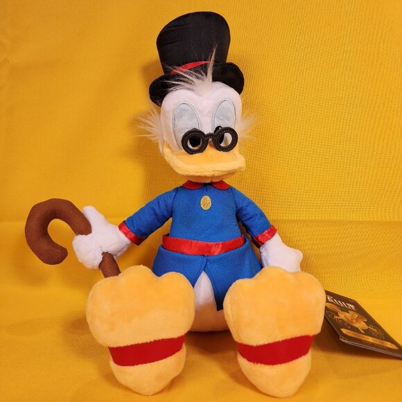 Disney Vault Scrooge McDuck Plush Duck Tales Stuffed Animal Toy 15" - Picture 2 of 7